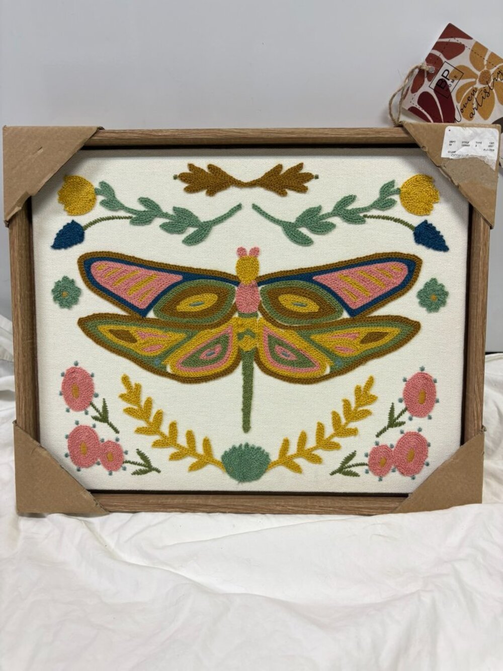 bp home wall art dragonfly NWT